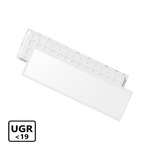 BACKLIGHT PANEEL 3IN1 UGR <19 ALUMINIUM PMMA WIT 5 JAAR GARANTIE