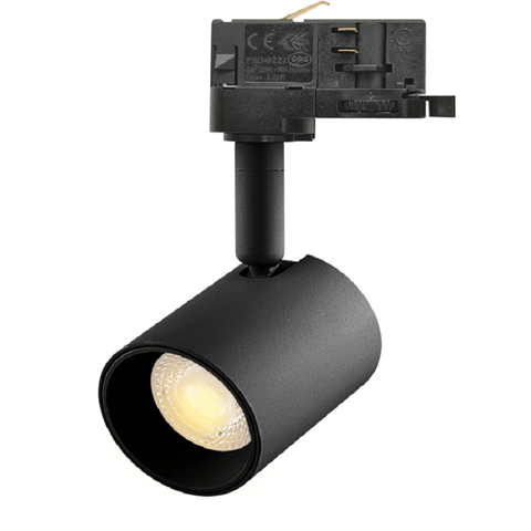 LED Railspot Zwart 8W – 2700K 650 Lumen Dimbaar