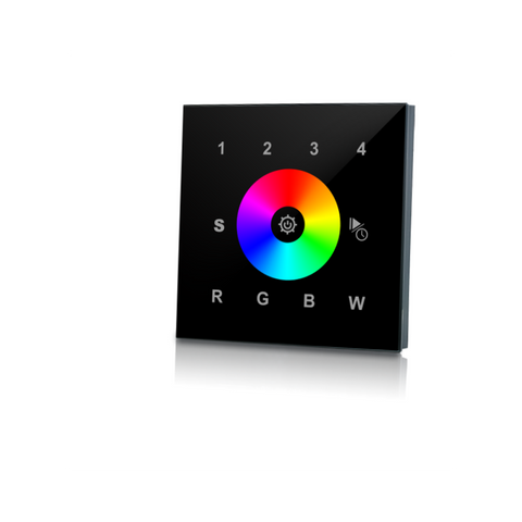 RGB/ W-REMOTE RGBW WALL BLACK - Lumention