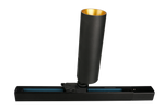 LED Railspot Zwart-Goud 25W – 3000K 1630 Lumen Dimbaar