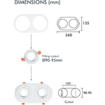 TH90 ø90mm - Lumention